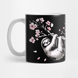 Kawaii Sloth Anime Japan Sakura Novelty Cute Funny Sloth Mug